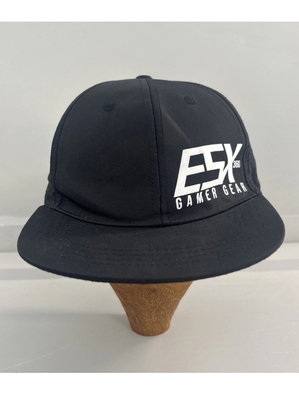 ESX 360 Hat Cap SnapBack Black Gamer Gear Gaming Video Game Mens Adjustable OSFM